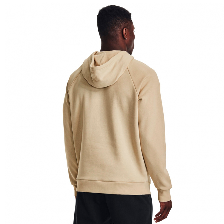 Hanorac pt bărbați Under Armour UA Rival Fleece Big Logo HD L Bej photo 4
