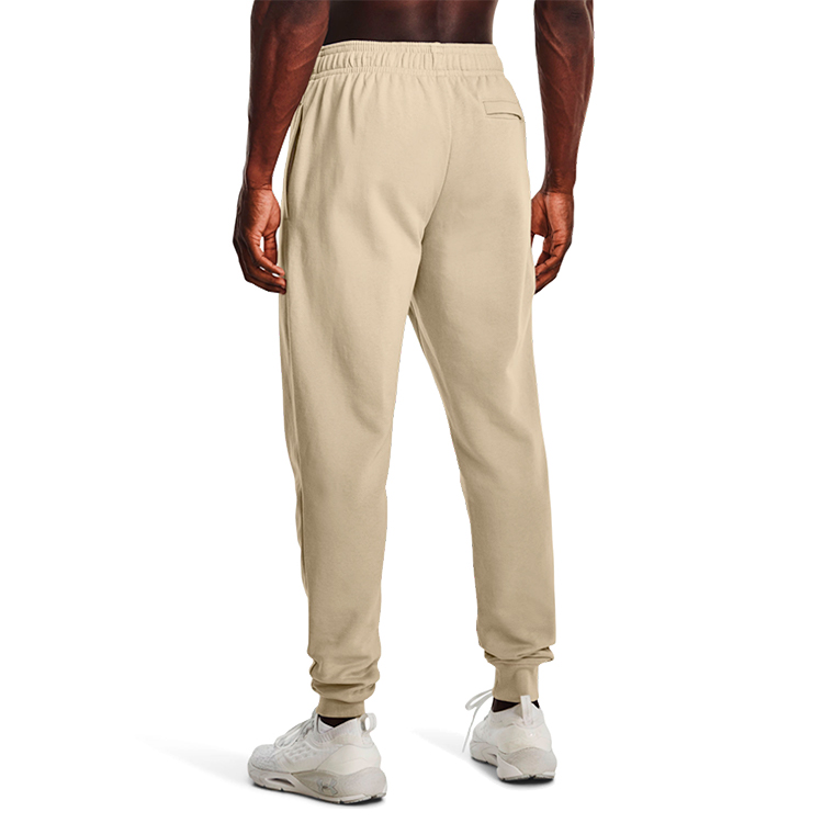 Брюки Under Armour UA Rival Fleece Joggers L Бежевый Мужской photo 3