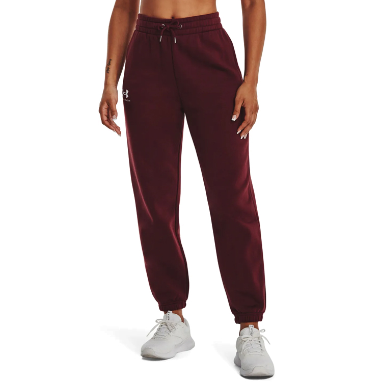 Брюки Under Armour Essential Fleece Joggers M Бордовый Женский photo 5