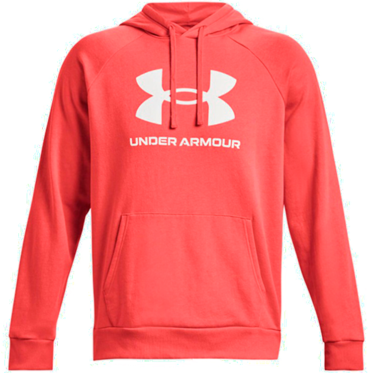 Hanorac pt bărbați Under Armour UA Rival Fleece Logo HD S Coral photo 4