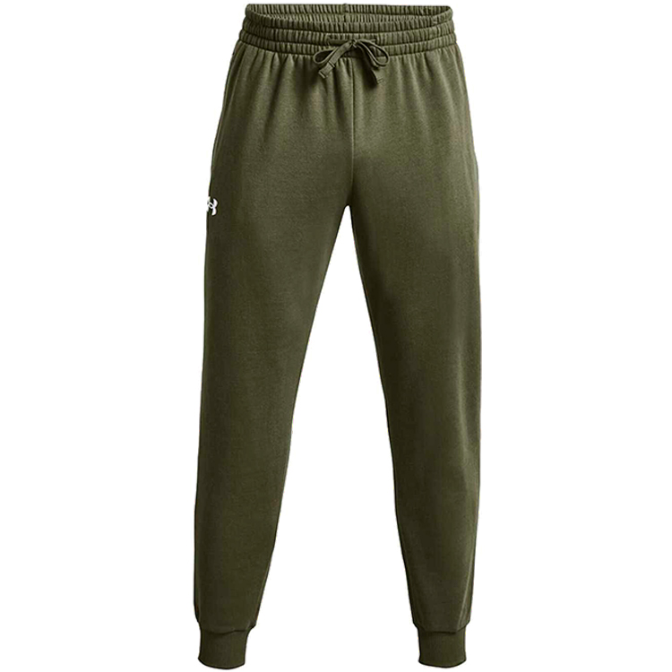 Брюки Under Armour UA Rival Fleece Joggers L Хаки Мужской photo 4