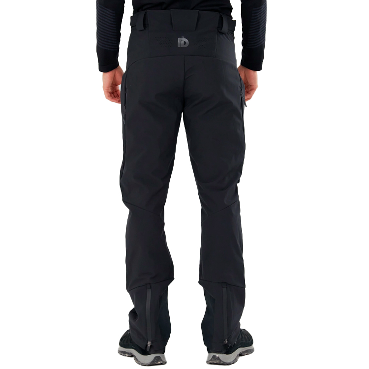 Pantaloni Fundango ROB Softshell Pants S Negru Barbati photo 2