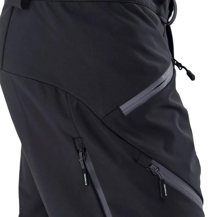 Pantaloni Fundango ROB Softshell Pants S Negru Barbati photo 5