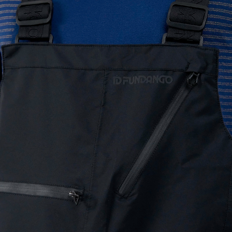 Pantaloni Fundango Benton 3L Bib Pants S Negru Barbati photo 2