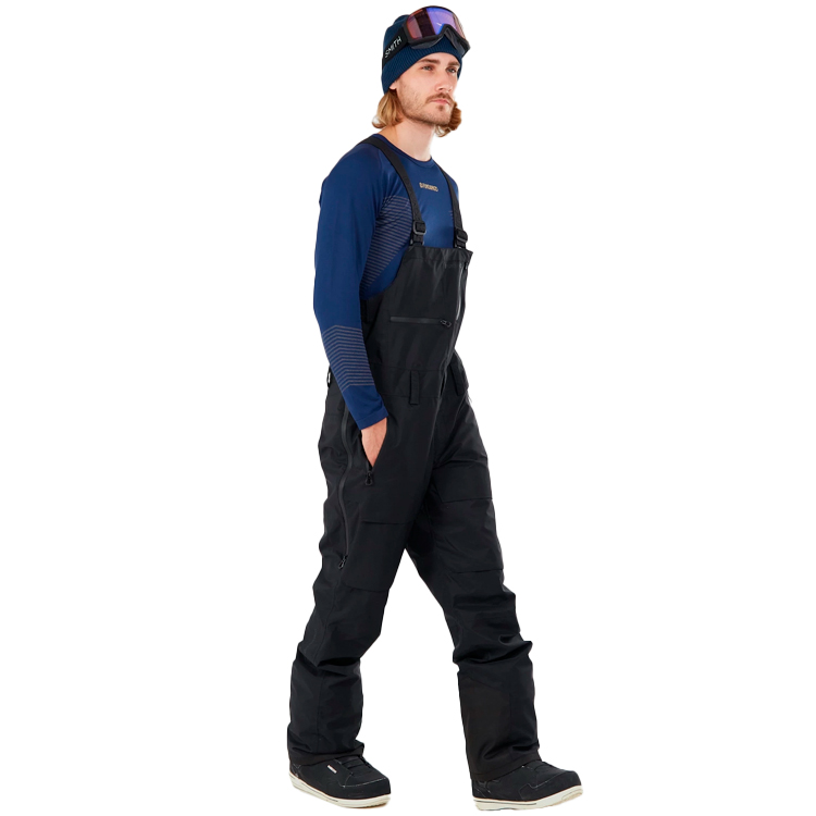 Pantaloni Fundango Benton 3L Bib Pants S Negru Barbati photo 4