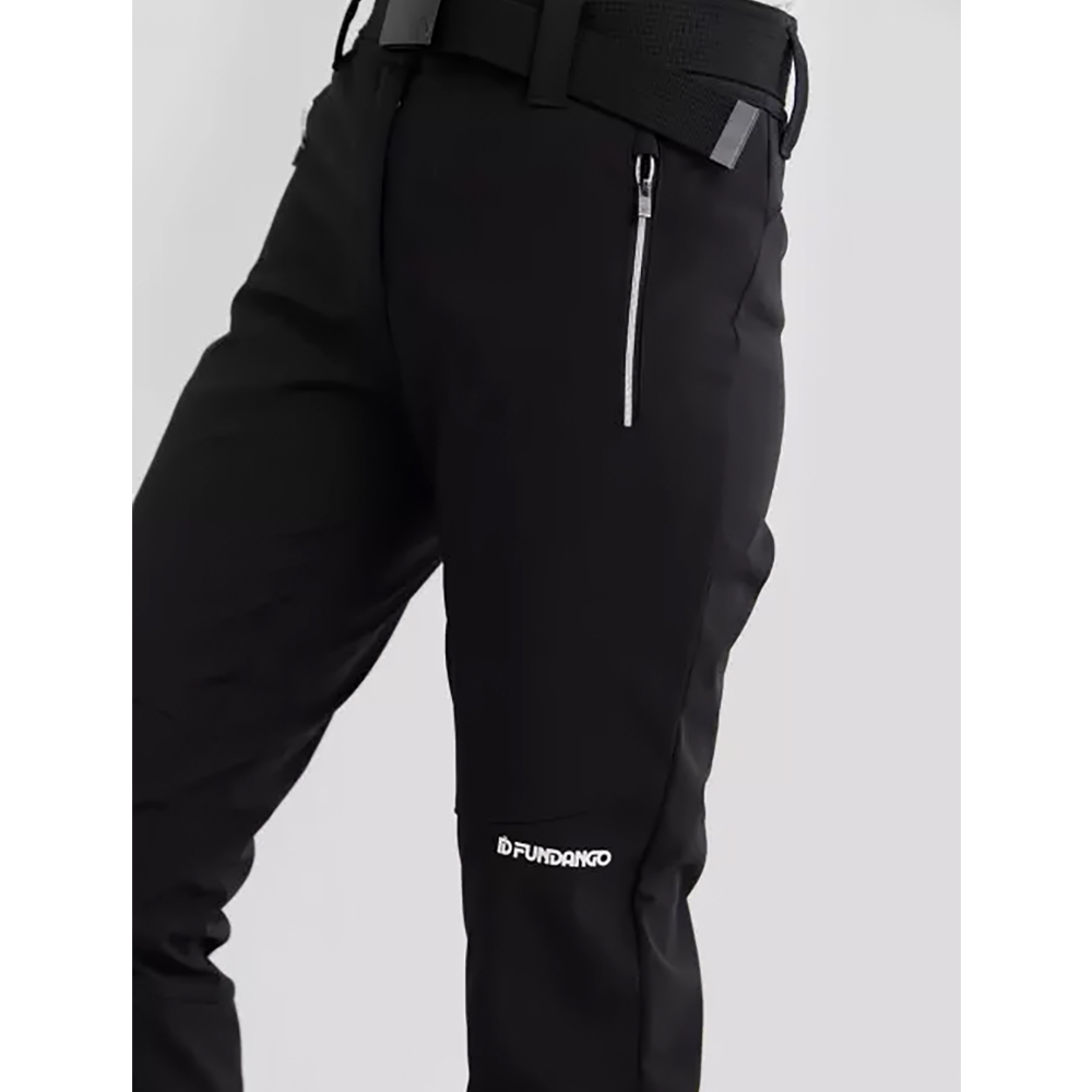 Pantaloni Fundango GALENA Softshell Pants XS Negru Femei photo 3