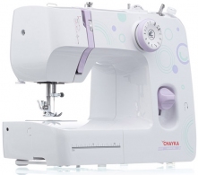 Masina de cusut Chayka 590, 13 programe, Alb thumbnav 4
