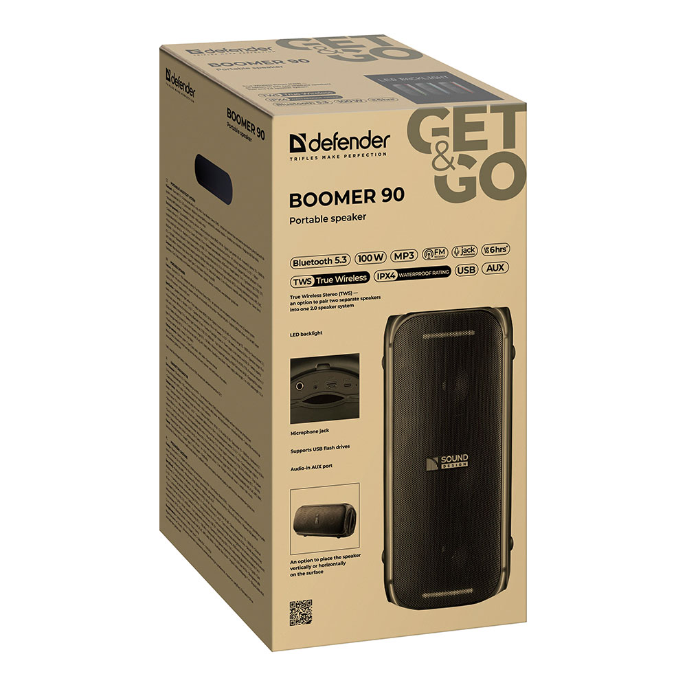 Портативная колонка Defender Boomer 90 photo 11