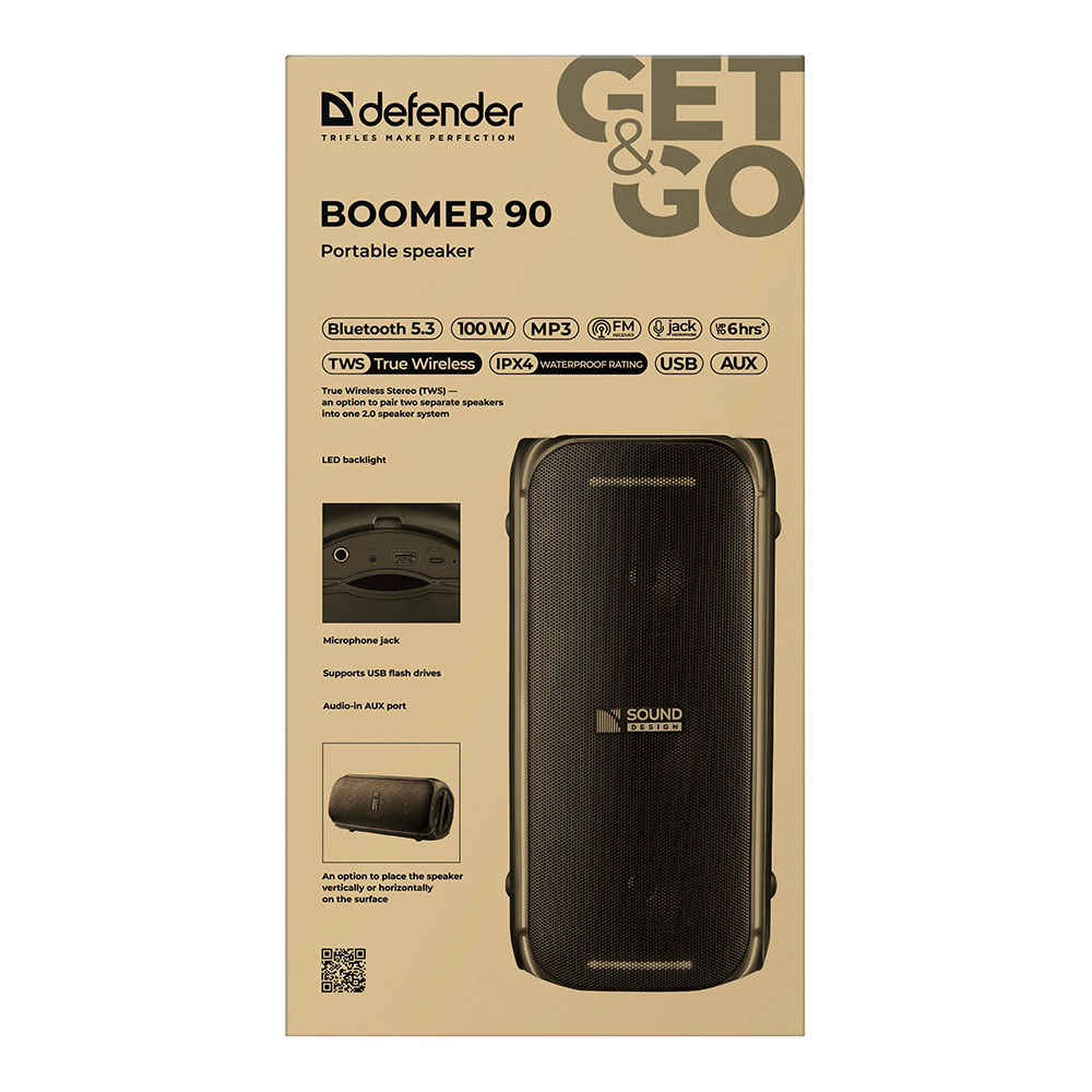 Портативная колонка Defender Boomer 90 photo 12