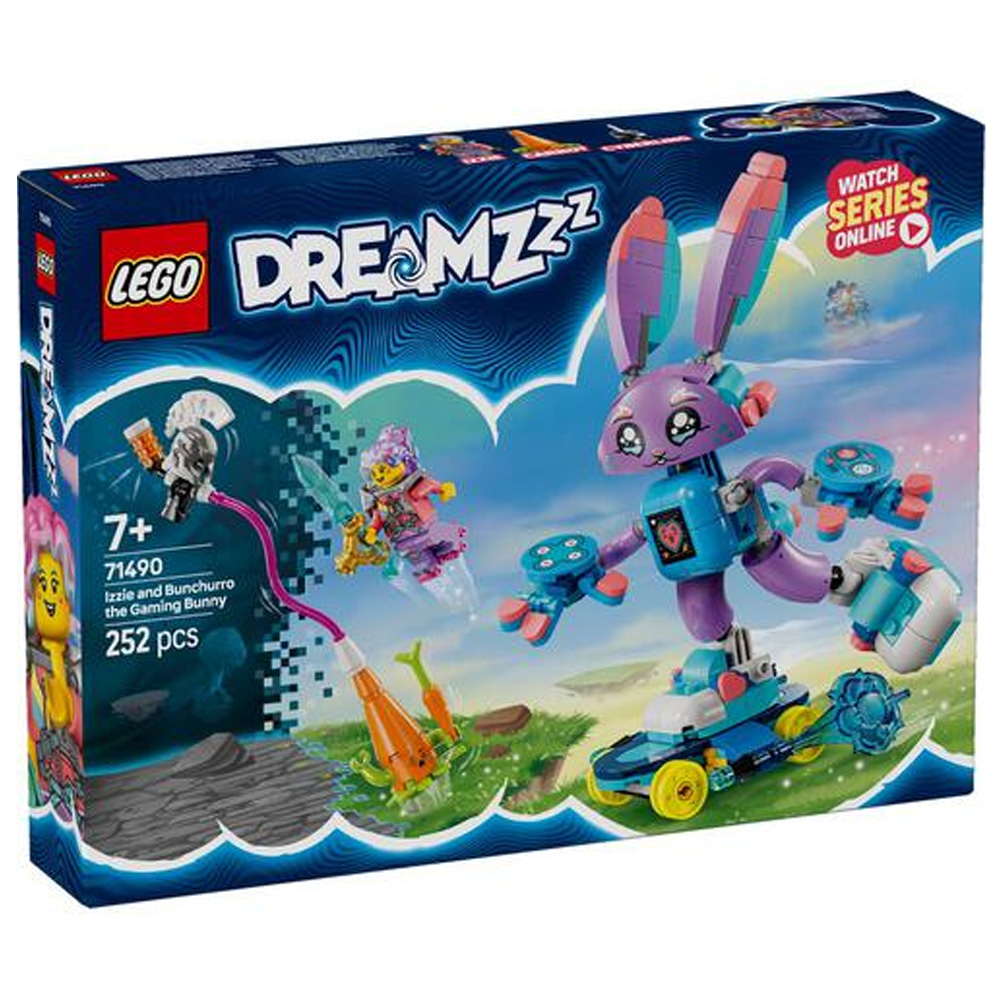 Constructor Lego DREAMZzz Izzie and Bunchurro the Gaming Bunny 71490 de la 7+ ani photo 1 Constructor Lego DREAMZzz Izzie and Bunchurro the Gaming Bunny 71490 de la 7+ ani photo 1