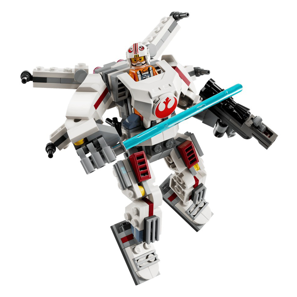 Constructor Lego Star Wars Luke Skywalker X-Wing Mech 75390 de la 6+ ani photo 2