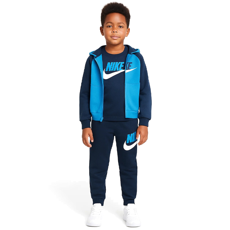 Спортивный костюм + футболка Nike NKN COLOR BLOCKED HBR JOGGER S