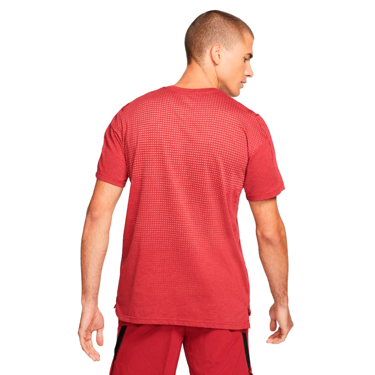 Футболка мужская Nike M NP DF NPC BURNOUT SS TOP 2.0 M Красный photo 2