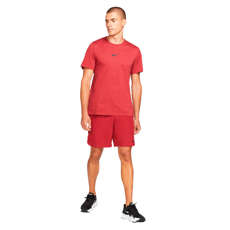 Футболка мужская Nike M NP DF NPC BURNOUT SS TOP 2.0 M Красный photo 3