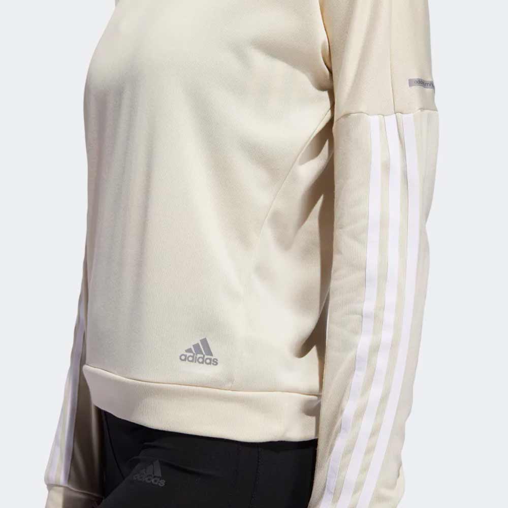 Hanorac Adidas RUN IT CREW 3S / Femei / 2XS / Bej photo 3