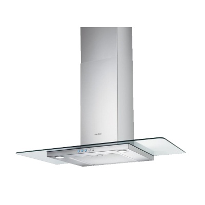Вытяжка Elica FlatGlassIXA90 / Купольная / До 12 кв.м / Нержавеющая сталь photo 1