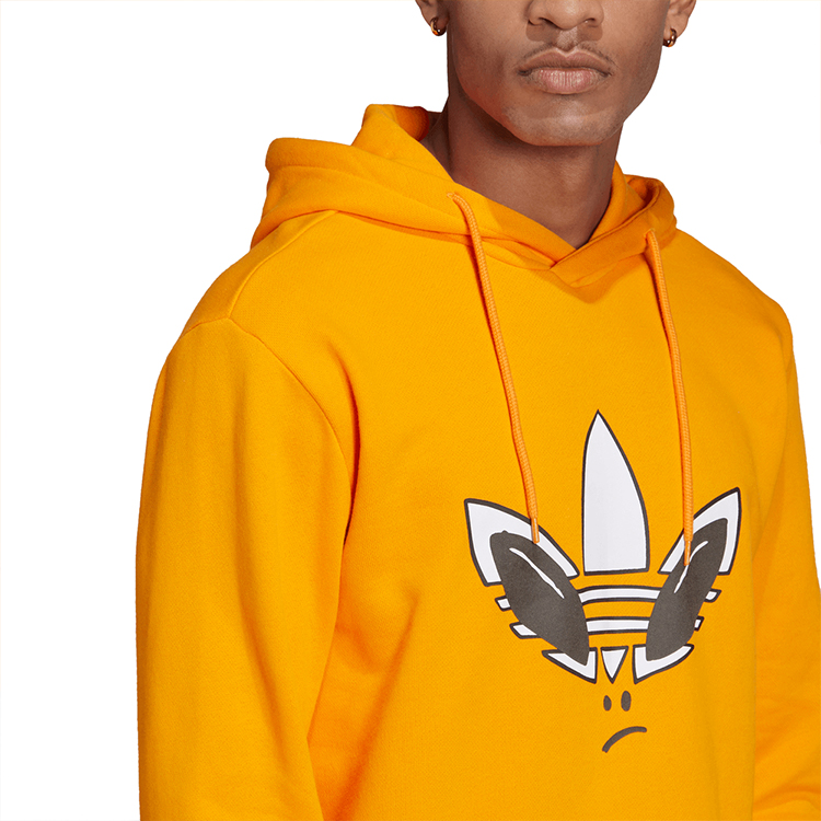 Мужская Толстовка Adidas Q1 Hoodie S Желтый photo 2