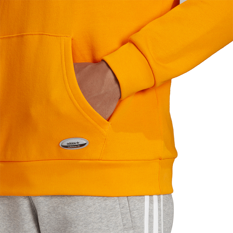 Мужская Толстовка Adidas Q1 Hoodie S Желтый photo 3