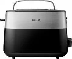 Тостер Philips HD251690, 2 тоста, 830 Вт, Черный