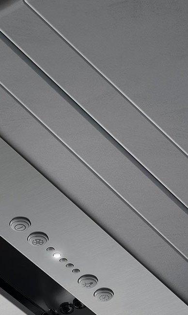 Hota Elica HIDDEN IXGL/A/90 / Incorporabil / 25 m.p si mai mult / Inox photo 3