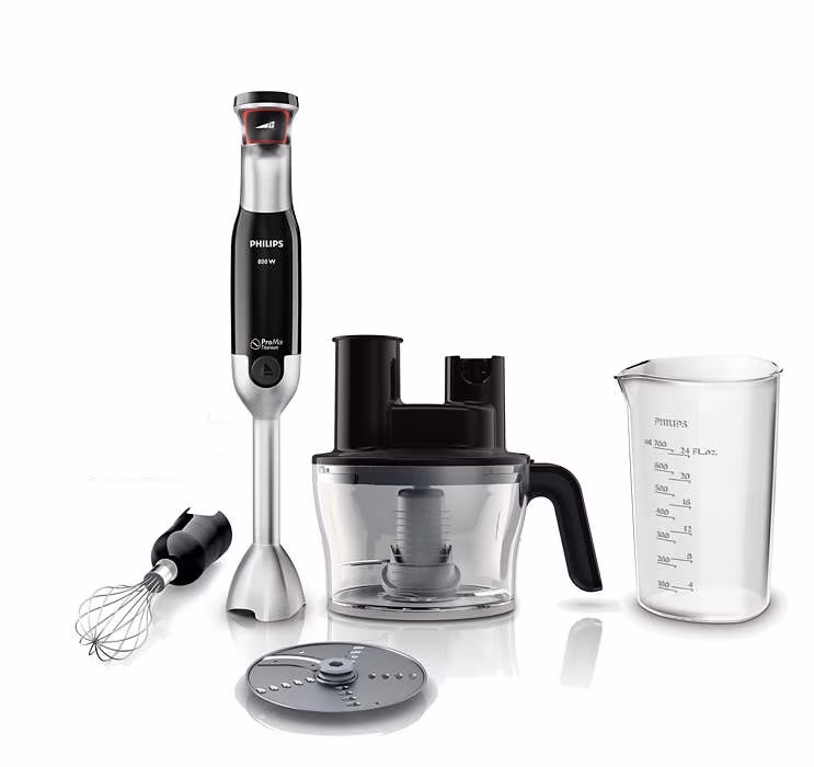 Блендер Philips HR1677/90, 1200 мл, 6 скоростей, Черный 