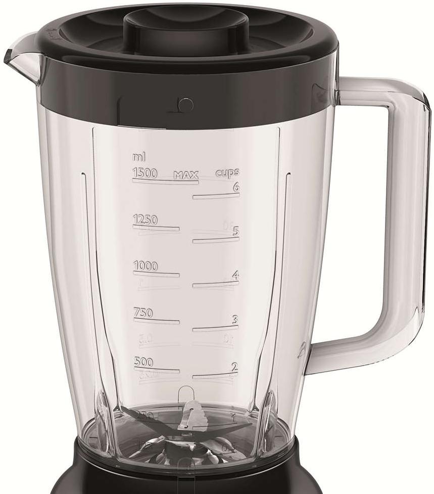 Blender Philips HR2104, 1500 ml, 2 trepte viteza, Negru photo 2