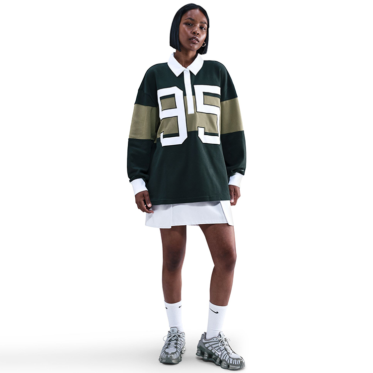 Hanorac Nike W NSW STREET LS GFX POLO photo 1