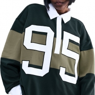 Hanorac Nike W NSW STREET LS GFX POLO thumbnav 4