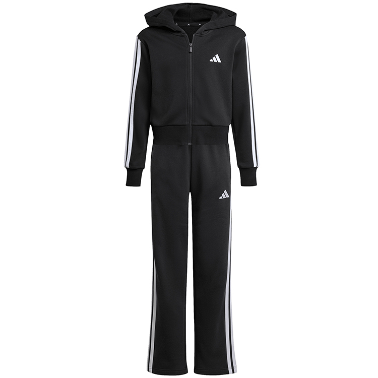Спортивный костюм Adidas JG 3S FL TS 240 128 Черный Женский photo 3
