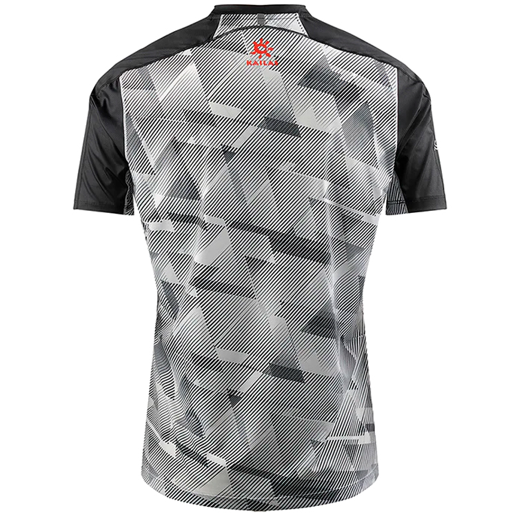 Футболка мужская Kailas Windbreak Trail Running Functional T-shirt XXL Черный/Белый photo 3
