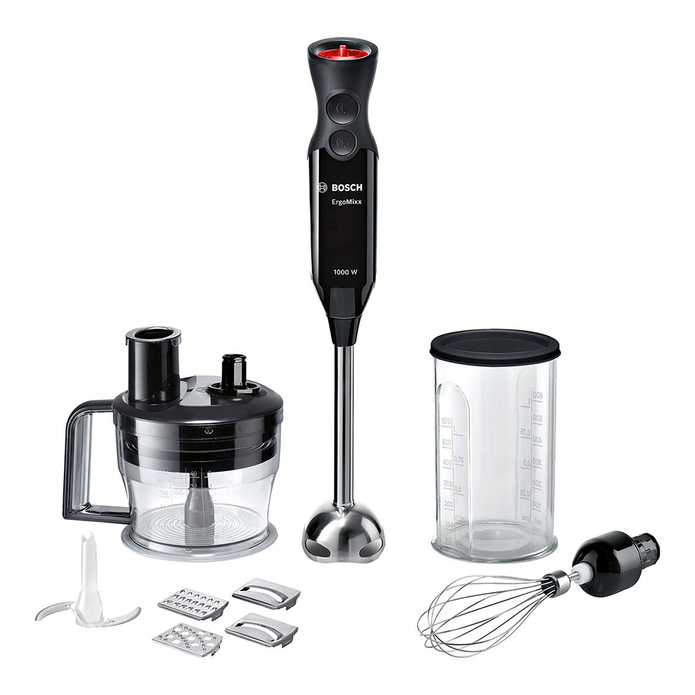 Блендер Погружной Bosch MS62B6190 Black / 12 скоростей / 600 мл photo 1