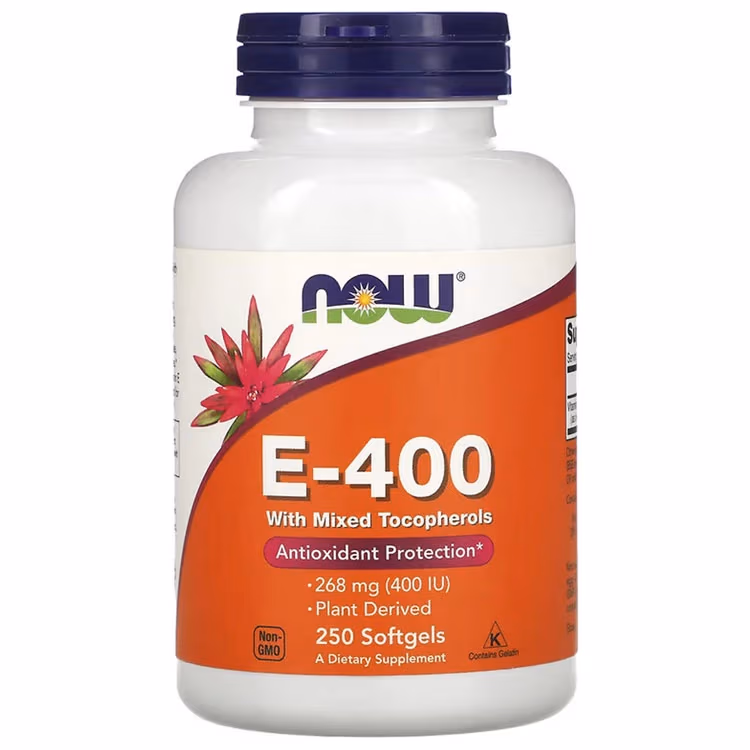 Витамины Now Foods E-400 MIXED TOC  50 SGELS 