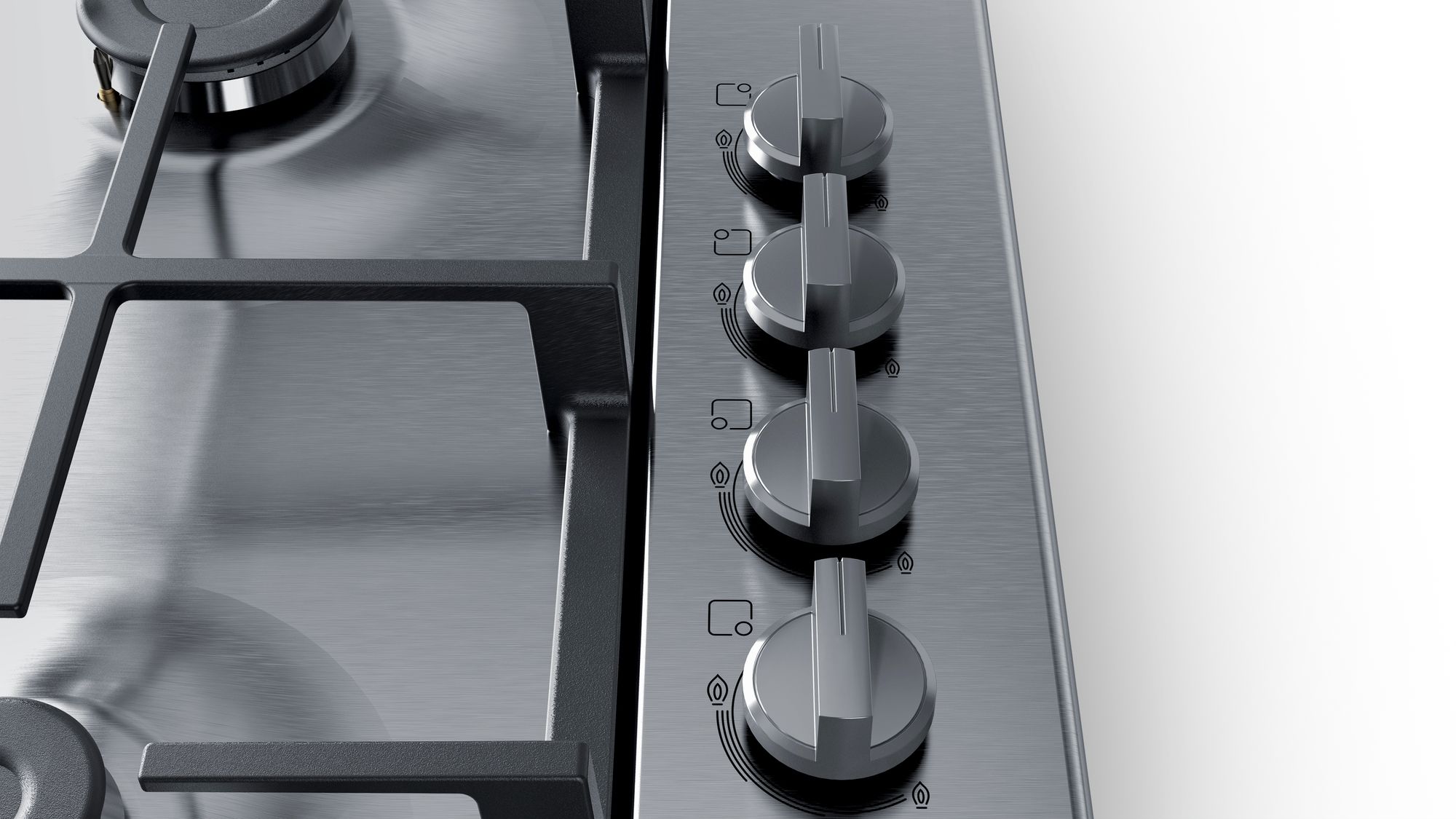 Встраиваемая  газовая панель Bosch PBP6C5B90 photo 3