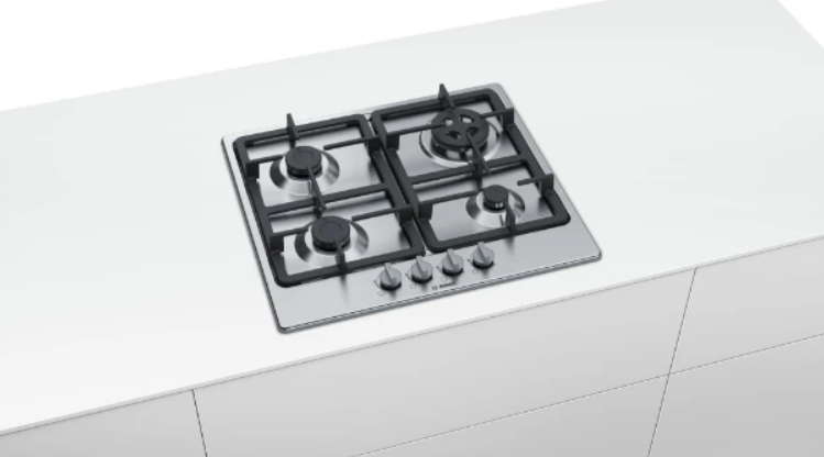 Встраиваемая  газовая панель Bosch PGH6B5B90 photo 6