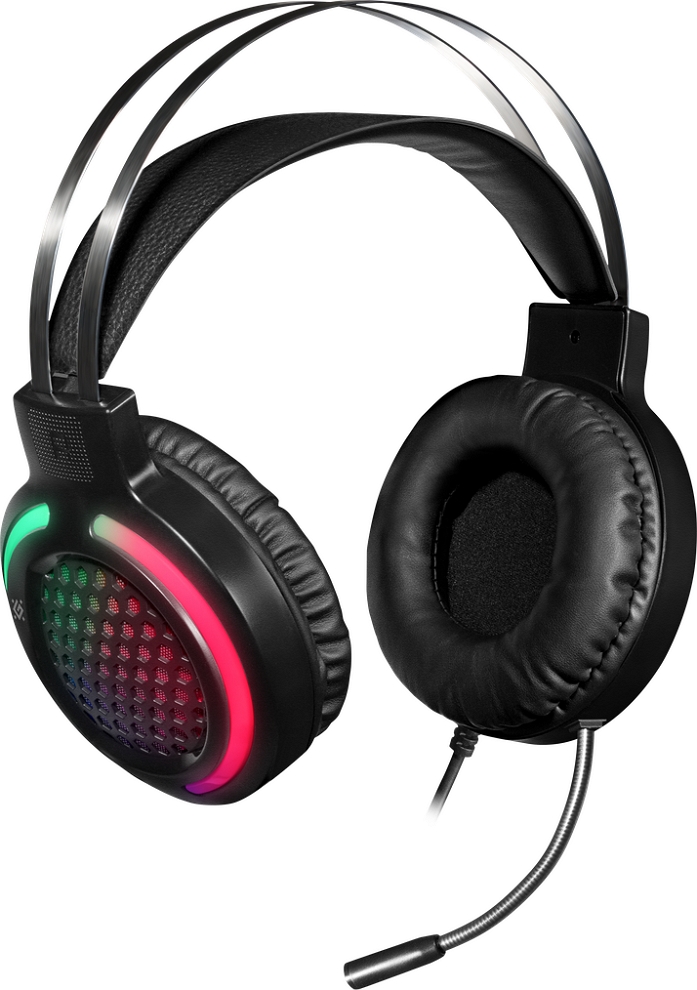 Наушники Defender Pyro RGB Черный Проводные / Игровой / Черный photo 3