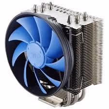 DEEPCOOL Cooler  "GAMMAXX S40", Socket LGA1700/1200/1151/1150/1155 & AMD AM5/AM4/AM3/FM2, up to 130W,  1x 120х120х25mm PWM fan, 900~1600rpm, 17.8~26.1dBA, 54.25CFM, 4 pin, PWM, Hydro Bearing, Double Air Channel, De-vibration design, 4x 6mm heatpipes direc 
