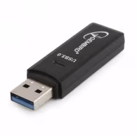 Card Reader Gembird UHB-CR3-01, SD, Micro-SD, USB 3.0, Black
