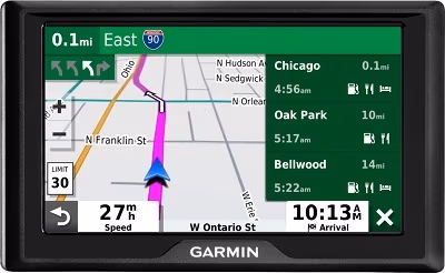 GARMIN Drive 52 & Traffic, Licence map Europe+Moldova, 5.0" LCD (480*272), MicroSD, Garmin Guidance 2.0, Junction view, Lane assist, Foursquare POIs, sat-nav with live traffic, Speaks street names, Trip planner, Battery life up to 1 hours, 170g 