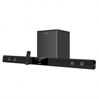 SVEN Soundbar SB-700, black (200 W, USB, display, RC, Optical, Bluetooth, wireless subwoofer) thumbnav 1