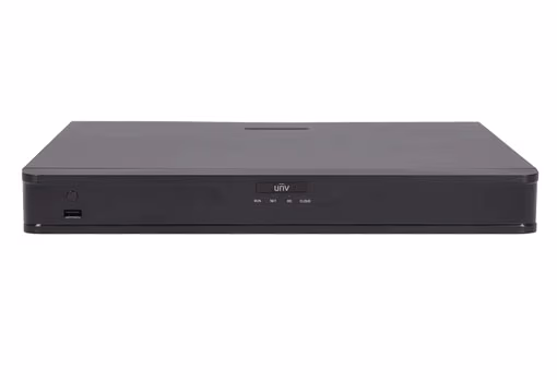 UNV NVR302-09S, 9-ch, 2 SATA, Incoming Bandwidth 90Mbps, 4 x 1080P@30 / 2 x 4MP@30 / 1 x 4K@30, Audio In/Out 1/1, 1U, H.265&4K 
