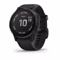 Garmin fenix 6S Pro, Black with Black Band