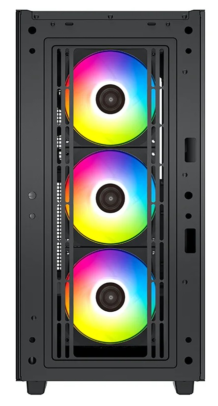 Carcasa DEEPCOOL CG560 / w/oPSU / Side-Window / 4x120mm / ATX / Black photo 4