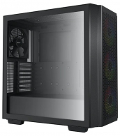 Carcasa DEEPCOOL CG560 / w/oPSU / Side-Window / 4x120mm / ATX / Black thumbnav 2