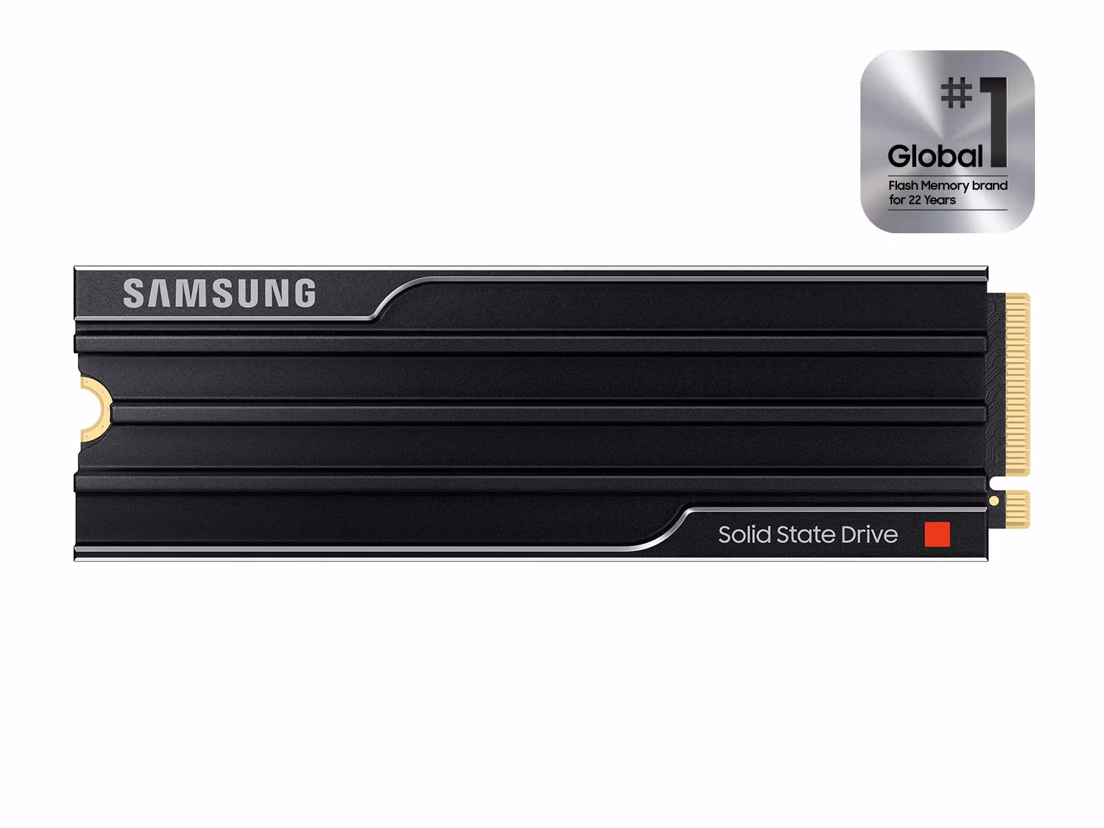 M.2 NVMe SSD Samsung SSD 9100 PRO w/Heatsink/ 2.0TB  / PCIe5.0 x4 / NVMe2.0 