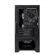 Carcasa 1STPLAYER GO2 / w/oPSU / Side-Window / 4x120mm / mATX / Black thumbnav 7