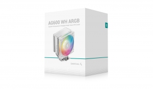 Sisteme de racire aer DEEPCOOL AG600 WH ARGB/ Universal / 260W / 500~2200rpm/ <30.93 dB(A)/ 68.85 CFM thumbnav 9