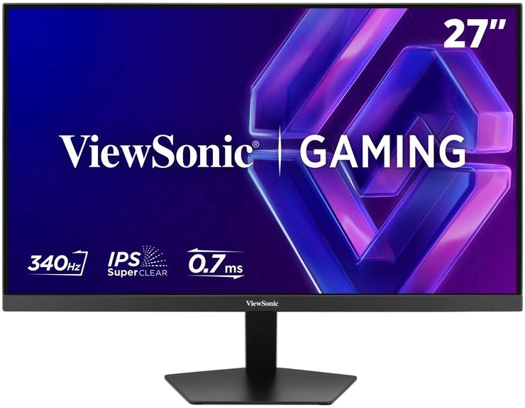 27.0” Игровой Монитор VIEWSONIC VX2738-2K / 1ms / QHD / 340Hz / Black photo 1