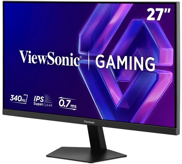 27.0” Игровой Монитор VIEWSONIC VX2738-2K / 1ms / QHD / 340Hz / Black photo 3