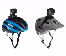 GoPro Vented Helmet Strap Mount - Attach your GoPro to a vented bike, ski, kayak or other helmet., compatible with all GoPro cameras.