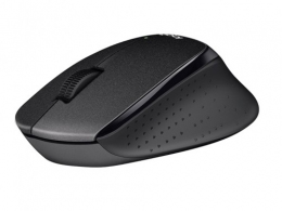 Logitech Wireless B330 Silent Plus, Optical Mouse for Notebooks, nano receiver, Black thumbnav 3